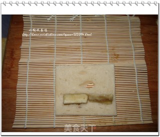 香蕉吐司卷的做法步骤：1