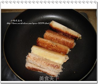 香蕉吐司卷的做法步骤：4
