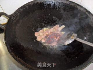 葱爆蚝油羊肉的做法步骤：6