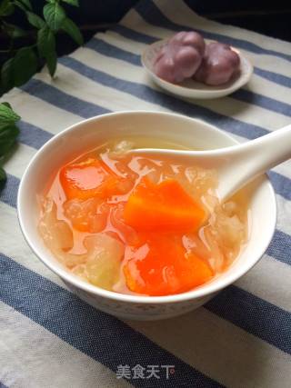 木瓜银耳汤的做法