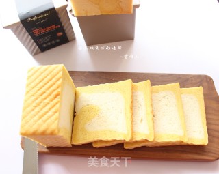 南瓜双色吐司的做法