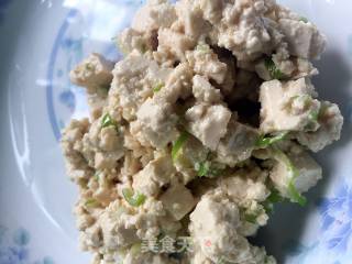 小葱拌豆腐的做法