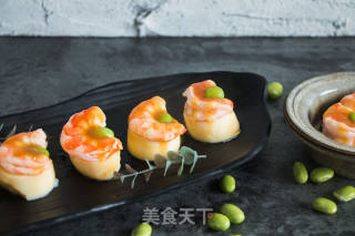 一口吃下一整颗玉子虾仁的做法