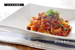 中式香肠意面的做法
