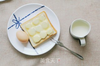 奶酪香蕉吐司的做法