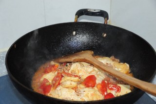 碎肉焖豆腐的做法步骤：7