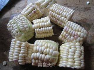 花生玉米排骨煲的做法步骤：3
