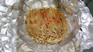 微波炉烤“金针菇”的做法