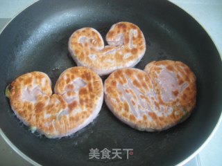 无心插柳柳成荫--紫薯葱油饼的做法步骤：14
