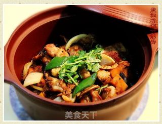 家常菜 ——“黑椒香锅寸筋骨”的做法步骤：20
