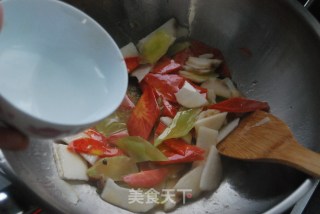 冬食山药正当时 ——【山药青笋炒鸡丝】的做法步骤：10