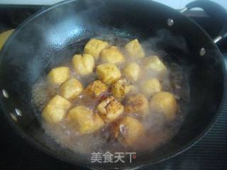油豆腐塞肉的做法步骤：4