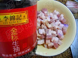 面筋烧肉的做法步骤：3