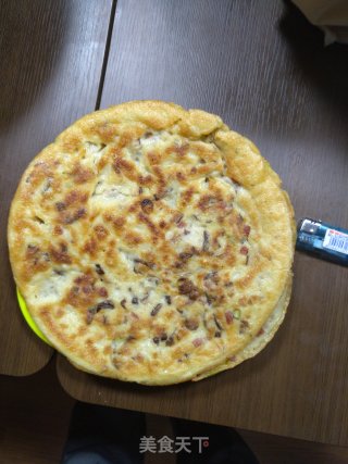 青椒煎蛋饼的做法