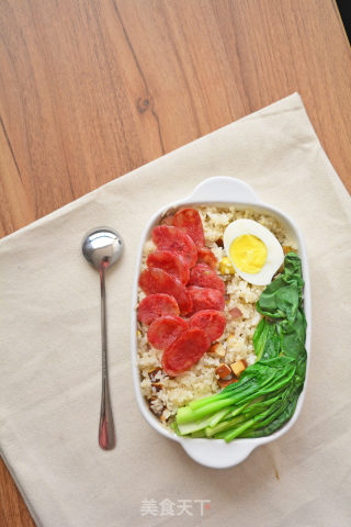 烤箱煲仔饭的做法