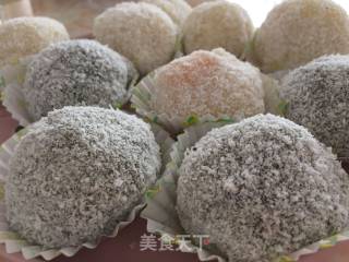 芒果糯米糍的做法