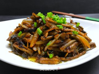 家常鳝丝的做法