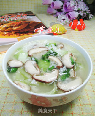 香菇青菜泡饭的做法