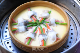 【鲜蔬鱼卷蒸滑蛋】——让蒸蛋鲜美更上一层楼的做法步骤：11