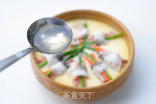 【鲜蔬鱼卷蒸滑蛋】——让蒸蛋鲜美更上一层楼的做法步骤：12