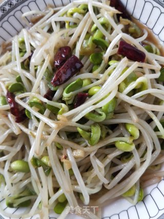 酸辣豆芽的做法