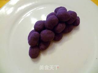 浓郁奶香葡萄的做法步骤：3