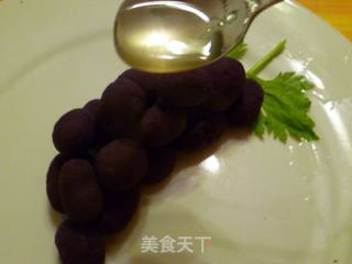 浓郁奶香葡萄的做法步骤：5