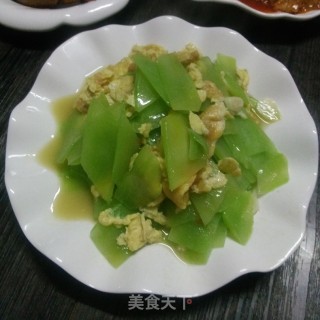 莴笋炒鸡蛋的做法
