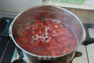 桂花炒红果的做法步骤：3