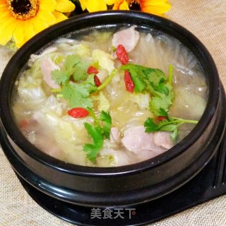 白菜炖粉条的做法