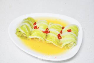 翡翠白玉猪肉卷的做法