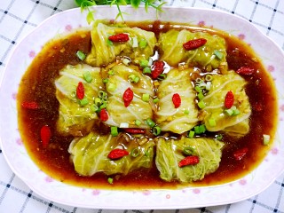 糖醋白菜卷的做法