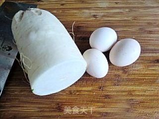 蛋香萝卜丝的做法步骤：1