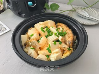 小黄鱼炖豆腐的做法