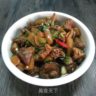 秋季滋阴润肺――魔芋焖飞鸭