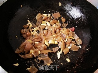 蕨菜肉皮的做法步骤：6