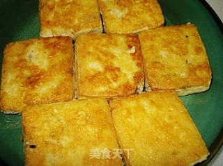 香煎臭豆腐的做法步骤：3
