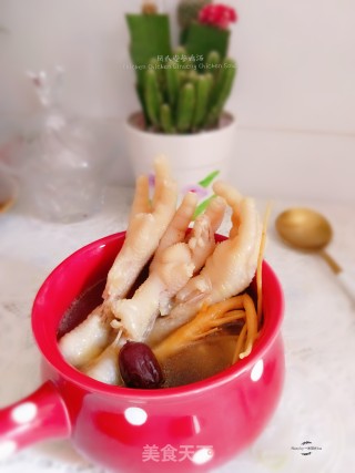 凤爪党参鸡汤的做法
