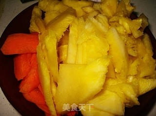 凤梨鸡片的做法步骤：3