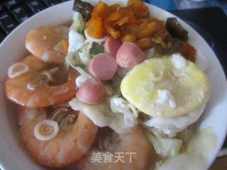 海鲜方便面