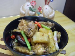山药香菇鸡的做法步骤：11