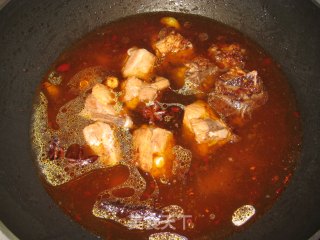 冬季美食--三宝烧排骨的做法步骤：8