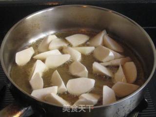 红油茭白的做法步骤：2