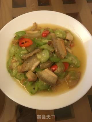 丝瓜炒肉的做法