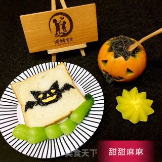 万圣节特别的早餐  贪吃的小恶魔