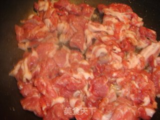 快捷家常菜“豆腐炒肉片”的做法步骤：7
