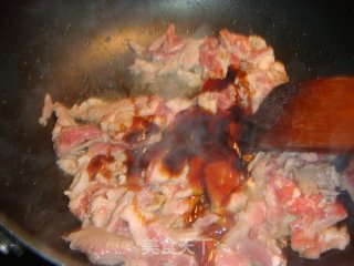 快捷家常菜“豆腐炒肉片”的做法步骤：9