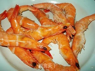 白菜粉丝蒸虾的做法步骤：3