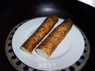 山楂蜜汁山药的做法步骤：1