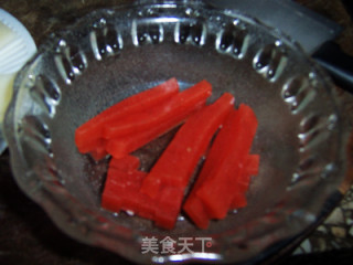 山楂蜜汁山药的做法步骤：4